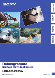 Rokasgrāmata Sony HDR-AS30VR Videokamera