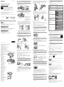 Rokasgrāmata Sony HDR-AZ1VB Videokamera