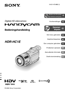 Handleiding Sony HDR-HC1E Camcorder