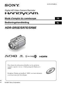Mode d’emploi Sony HDR-SR5E Caméscope