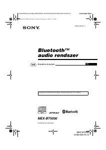 Használati útmutató Sony MEX-BT5000 Autórádió