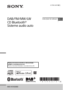 Manual Sony MEX-N7300BD Player auto