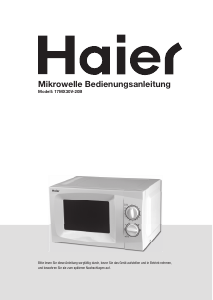 Bedienungsanleitung Haier 17MX30V-20B Mikrowelle