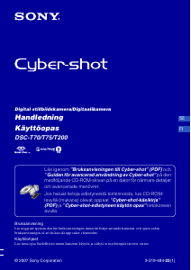 Bruksanvisning Sony Cyber-shot DSC-T75 Digitalkamera