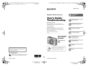 Manual Sony Cyber-shot DSC-W15 Digital Camera
