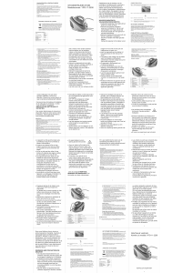 Mode d’emploi Watshome YPG-11-2200 Fer à repasser