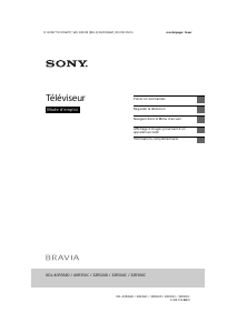 Mode d’emploi Sony Bravia KDL-32R324D Téléviseur LCD