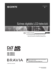 Használati útmutató Sony Bravia KDL-40P2530 LCD-televízió