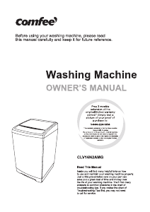 Handleiding Comfee CLV16N2AMG Wasmachine