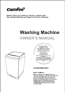 Handleiding Comfee CV35DPWBL0RC0 Wasmachine