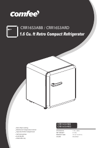 Mode d’emploi Comfee CRR16S3ARD Réfrigérateur