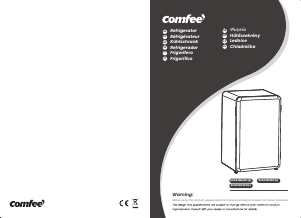 Manual de uso Comfee RCD93RE2RT(E) Refrigerador
