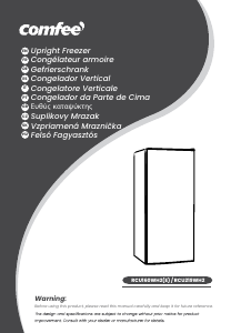 Εγχειρίδιο Comfee RCU160WH2(E) Καταψύκτης