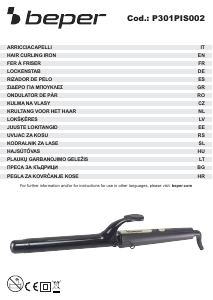 Manual Beper P301PIS002 Ondulator
