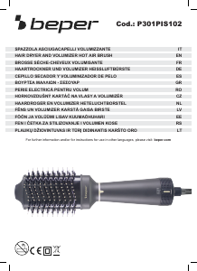Bedienungsanleitung Beper P301PIS102 Lockenstab
