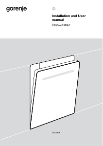 Handleiding Gorenje GVC96A Vaatwasser