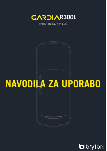 Priročnik Bryton Gardia R300L Kolesarski računalnik