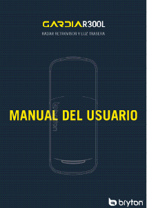 Manual de uso Bryton Gardia R300L Ciclocomputador