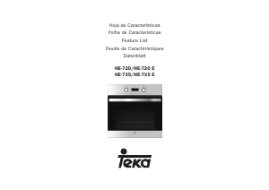Handleiding Teka HE 735 Oven