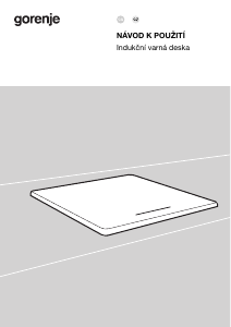 Manuál Gorenje GI6432BC Varná deska