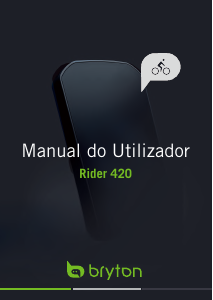 Manual Bryton Rider 420 Ciclo-computador