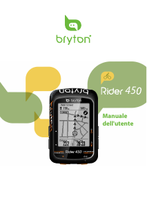 Manuale Bryton Rider 450 Ciclocomputer