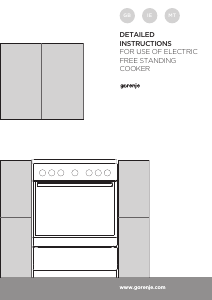 Manual Gorenje EC611G Range