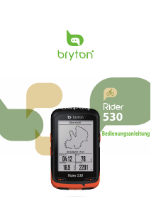 Bedienungsanleitung Bryton Rider 530 Fahrradcomputer