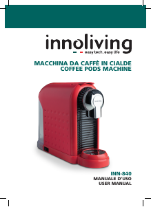 Manuale Innoliving INN-840 Macchina da caffè