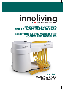 Manuale Innoliving INN-783 Macchina per pasta