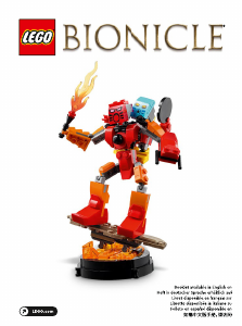 Bedienungsanleitung Lego set 40581 Bonicle Tahu und Takua