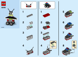 Bedienungsanleitung Lego set 30499 Classic Roboter und Fahrzeuge bauen