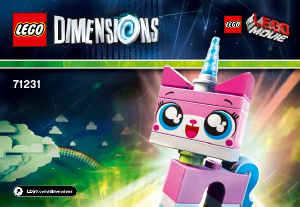 Bedienungsanleitung Lego set 71231 Dimensions Unikitty fun pack
