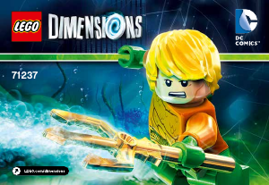 Bedienungsanleitung Lego set 71237 Dimensions Aquaman fun pack