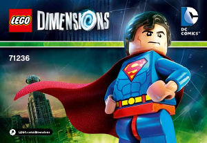 Manual Lego set 71236 Dimensions Superman fun pack