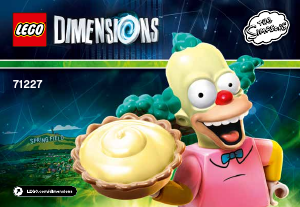 Manual Lego set 71227 Dimensions Krusty fun pack