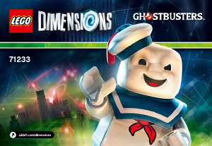 Manual Lego set 71233 Dimensions Stay Puft fun pack