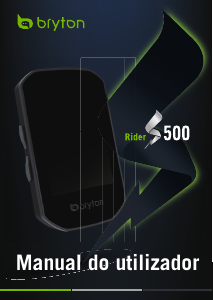 Manual Bryton Rider S500 Ciclo-computador