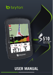 Handleiding Bryton Rider S510 Fietscomputer