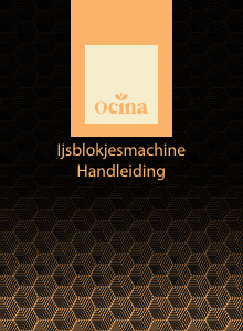 Handleiding Ocina KULA-RZB12(B)-N8-1 IJsblokjesmachine