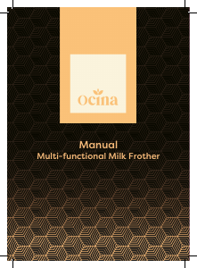 Manual Ocina S3624 Milk Frother