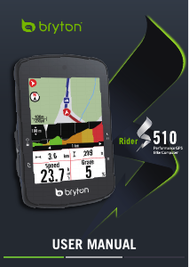 Manuale Bryton Rider S510 Ciclocomputer
