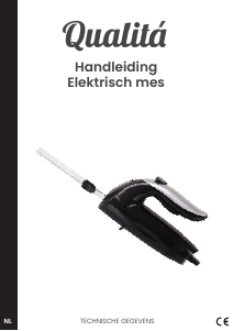 Handleiding Qualitá EK-101 Elektrisch mes
