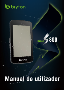 Manual Bryton Rider S800 Ciclo-computador