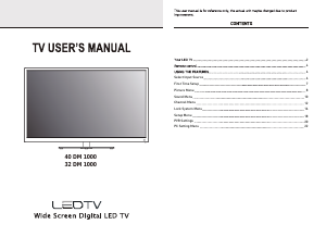 Наръчник Star-Light 32DM1000 LED телевизор