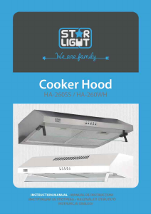 Manual Star-Light HA-260SS Cooker Hood