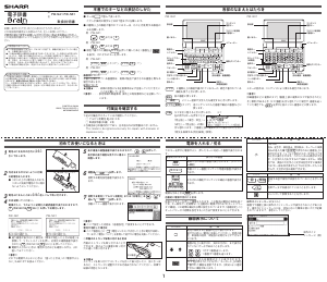 説明書 シャープ PW-NK1 電子辞書
