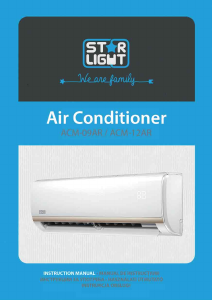 Manual Star-Light ACM-09AR Air Conditioner