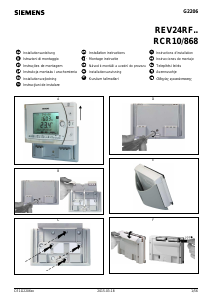 Manual Siemens REV24RF Termostato