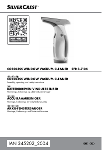 Bedienungsanleitung SilverCrest IAN 345202 Fensterreiniger